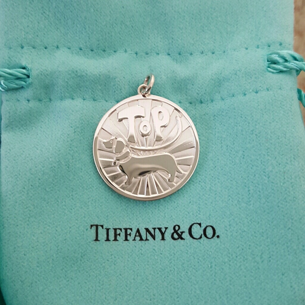 Tiffany & Co. Top Dog Coin Charm